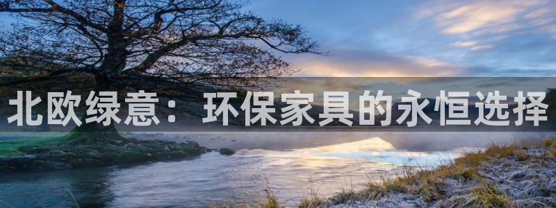 杏耀测速网址电脑版：北欧绿意：环保家具的永恒选择