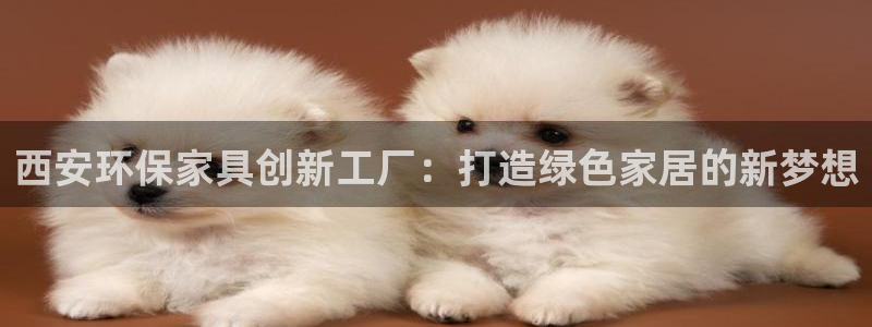杏耀平台分红：西安环保家具创新工厂：打造绿色家居的新梦想